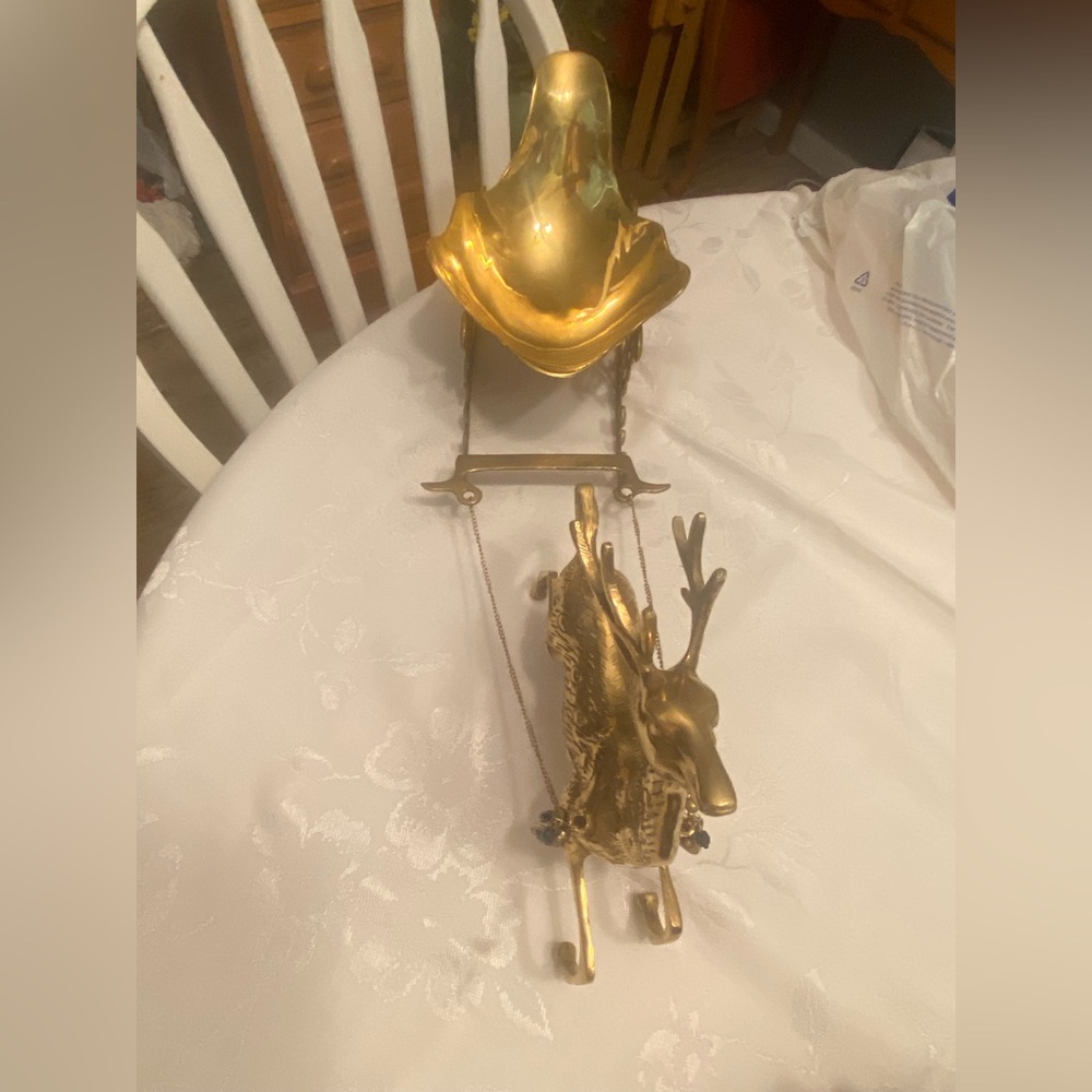 Vintage Brass centerpiece